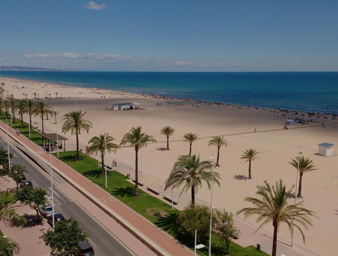 Ferienwohnung Rincon De Maria- Segunda Linea De Playa-Ganador Traveller Awards 2025 Playa de Gandia Exterior foto